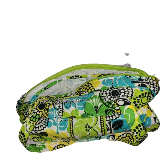 VERA BRADLEY LIMES UP DIAPER BAG & EXTRA SPARE DRAWSTRING CARRY ALL - Picture 6 of 11